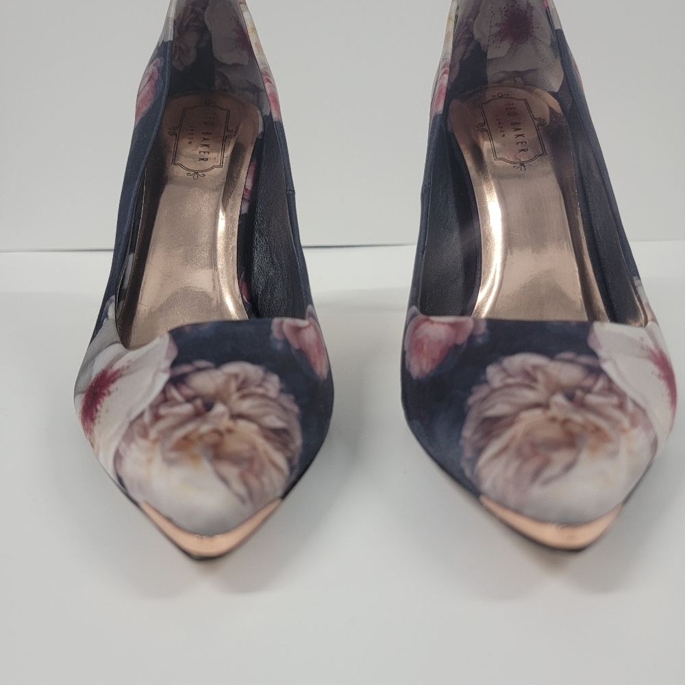 Ted Baker Heels Floral 39.5 9 - Picture 6 of 13